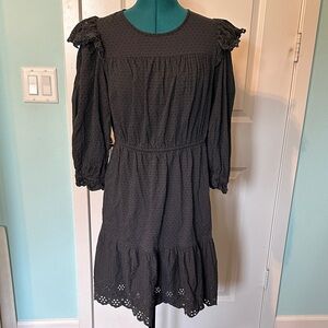 Universal Thread Charcoal Lace Dress
